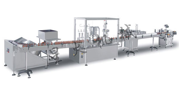 口服液、糖漿自動(dòng)液體灌裝生產(chǎn)線