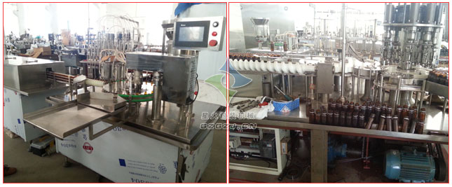 口服液、糖漿自動(dòng)液體灌裝生產(chǎn)線