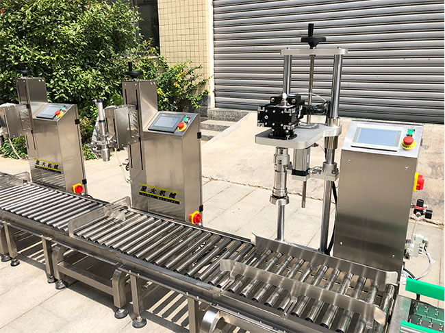 全自動果醬糖漿灌裝機生產(chǎn)線