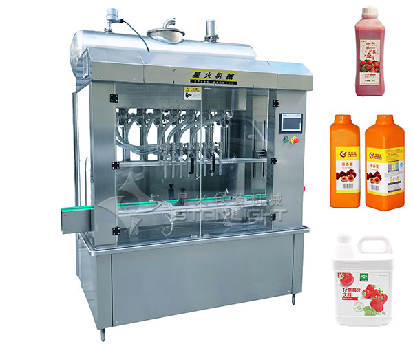 果汁果醬灌裝機-全自動果汁果醬灌裝機生產線