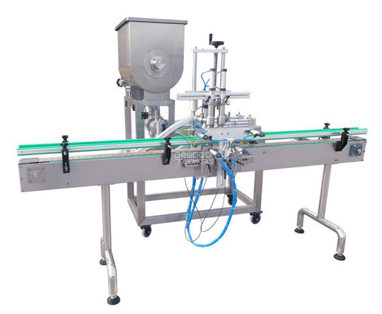 雙頭攪拌式醬料灌裝機,豆豉醬灌裝機