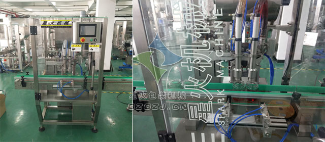 全自動雙頭醬料灌裝機