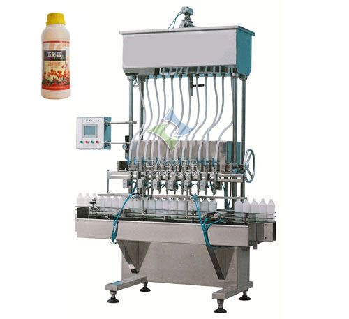 營養液液體灌裝機,水養植物營養液灌裝機